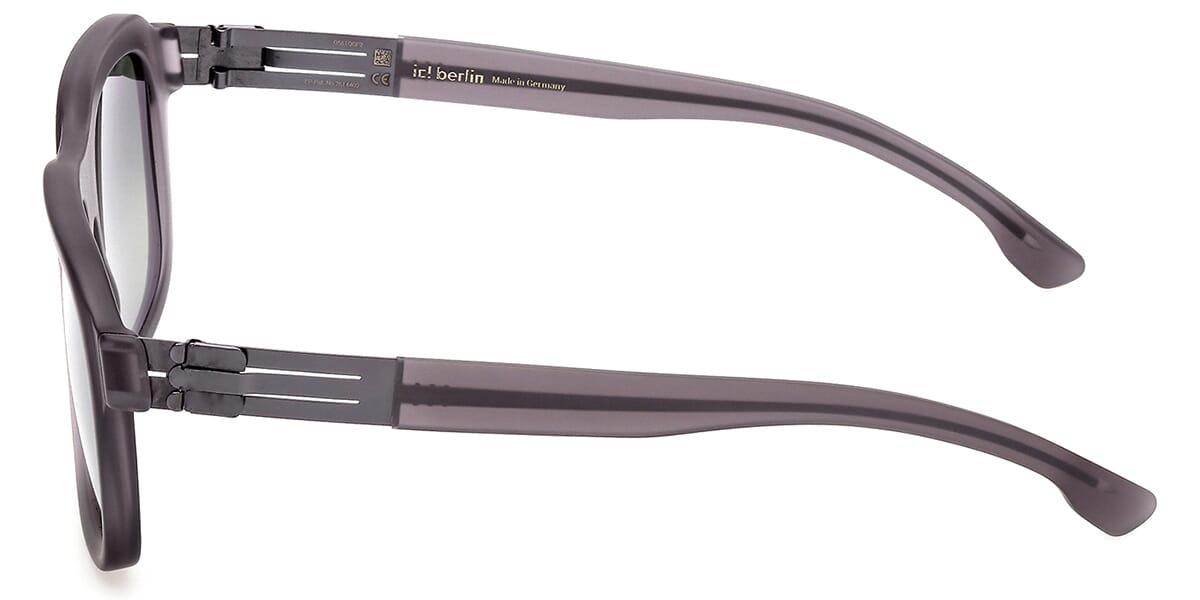 ic! Berlin Sun Rufus Matte Grey Polarised Sunglasses