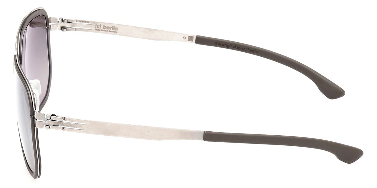 ic! Berlin Sun Tantal Rough Graphite Sunglasses
