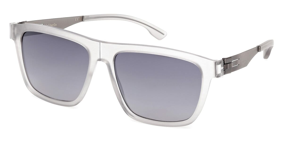ic! Berlin Sun Zeta Sky Rough Grey Sunglasses