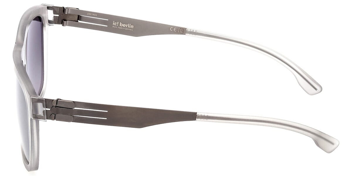 ic! Berlin Sun Zeta Sky Rough Grey Sunglasses