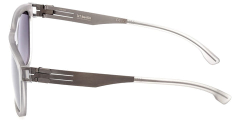ic! Berlin Sun Zeta Sky Rough Grey Sunglasses