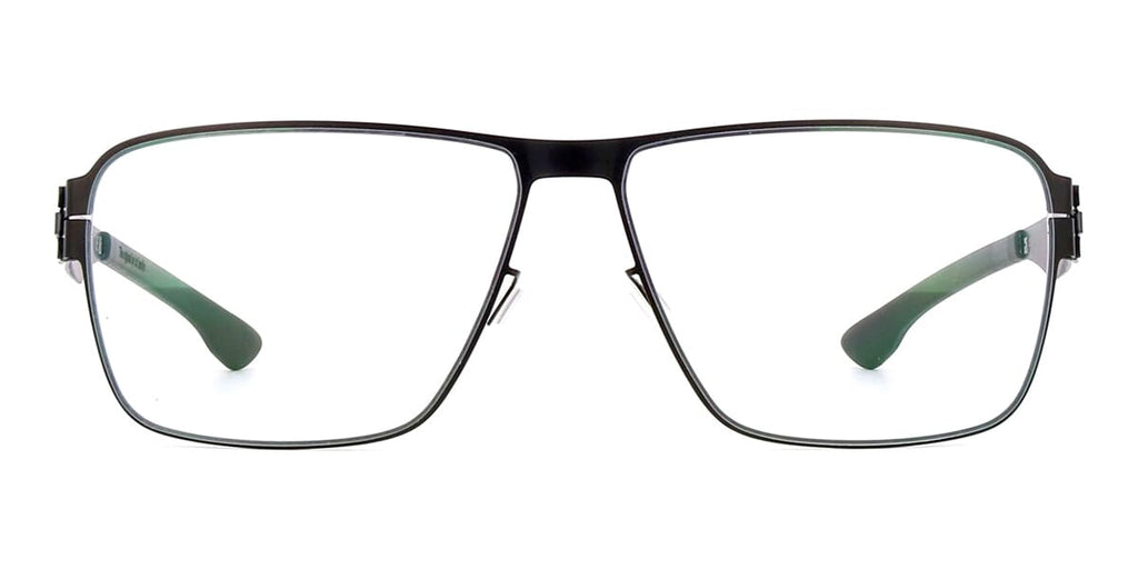ic! berlin Thorsti S. Large Black Glasses - US