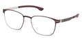 ic! Berlin Tilmann Bordeaux Pearl Glasses