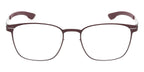 ic! Berlin Tilmann Bordeaux Pearl Glasses