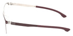 ic! Berlin Tilmann Bordeaux Pearl Glasses