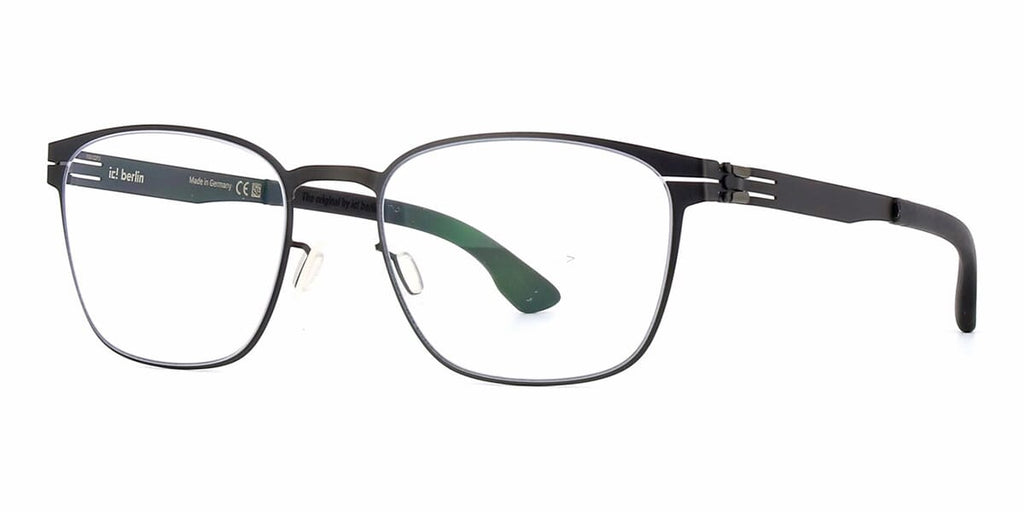 ic! berlin Tilmann Small Black Glasses