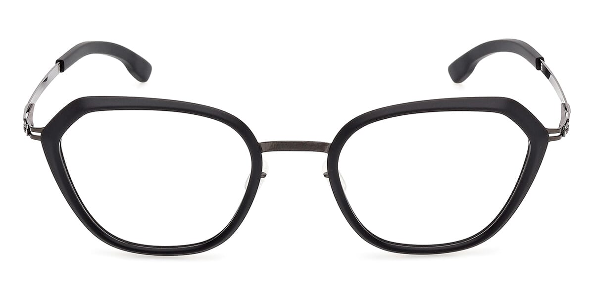 ic! Berlin Vayu Matte Black with Gunmetal Glasses