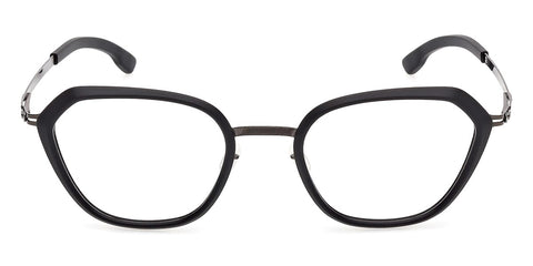 ic! Berlin Vayu Matte Black with Gunmetal Glasses