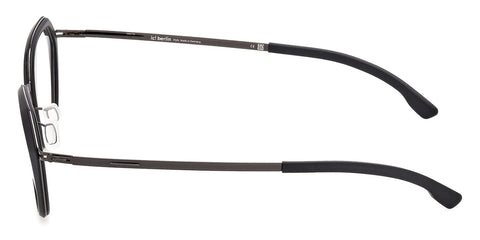 ic! Berlin Vayu Matte Black with Gunmetal Glasses