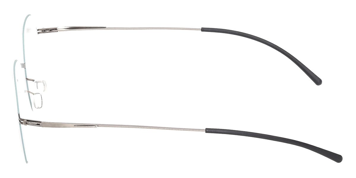 ic! Berlin Vin Shiny Graphite with Venice Green Circle Glasses