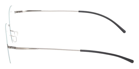 ic! Berlin Vin Shiny Graphite with Venice Green Circle Glasses
