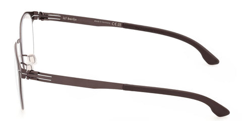 ic! berlin Wanda Matte Rhodium Teak