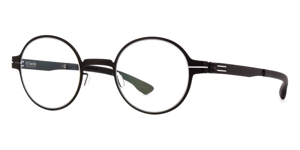 ic! berlin Wilhelm Black Glasses