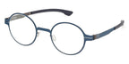 ic! Berlin Wilhelm Harbour Blue Graphite Glasses