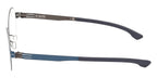 ic! Berlin Wilhelm Harbour Blue Graphite Glasses
