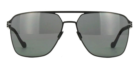 ic! berlin x Mercedes Benz MB 03 Black Sunglasses