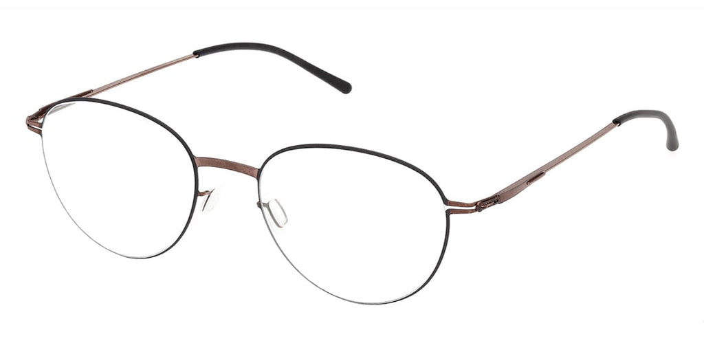 ic! berlin Yui Matte Black Glasses