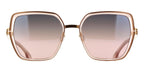 ic! berlin Zoe S Rose Gold Ice Tea Sunglasses