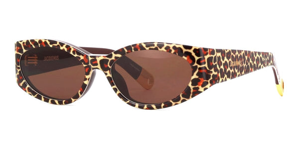 Jacquemus PINA JAC/58 C2 Cat Eye Sunglasses - Havana / Grey jacquemus-jac-5-c2-sun-hd-  main image 4