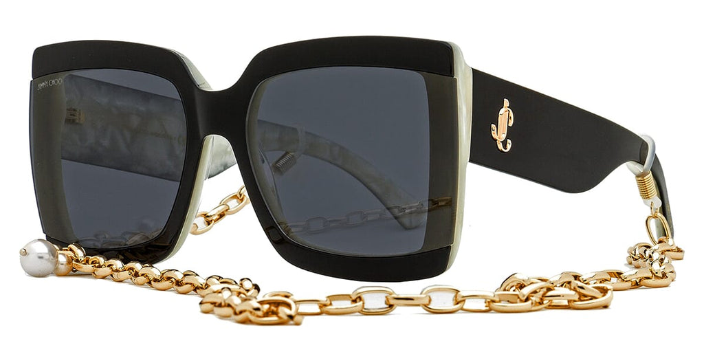 Jimmy Choo Renee/N/S 9HTIR with Detachable Chain Sunglasses