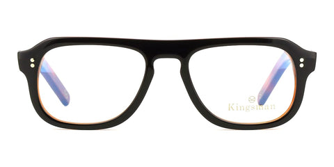 Kingsman X Cutler and Gross 0822 BDTO Black on Dark Tortoise Glasses