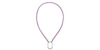 La Loop Classics Collection The Langston 673 Fuchsia Eyewear Holder Glasses