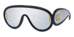 Loewe x Paula's Ibiza LW40108I 01C with Silver Mirror - As Seen On Beyonce & Anna Dello Russo