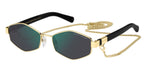 Marc Jacobs Marc 496/S PEF/MT with Detachable Chain Sunglasses