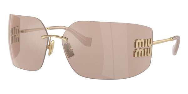 Miu Miu Rimless Runway MU 54YS ZVN20F Sunglasses - US