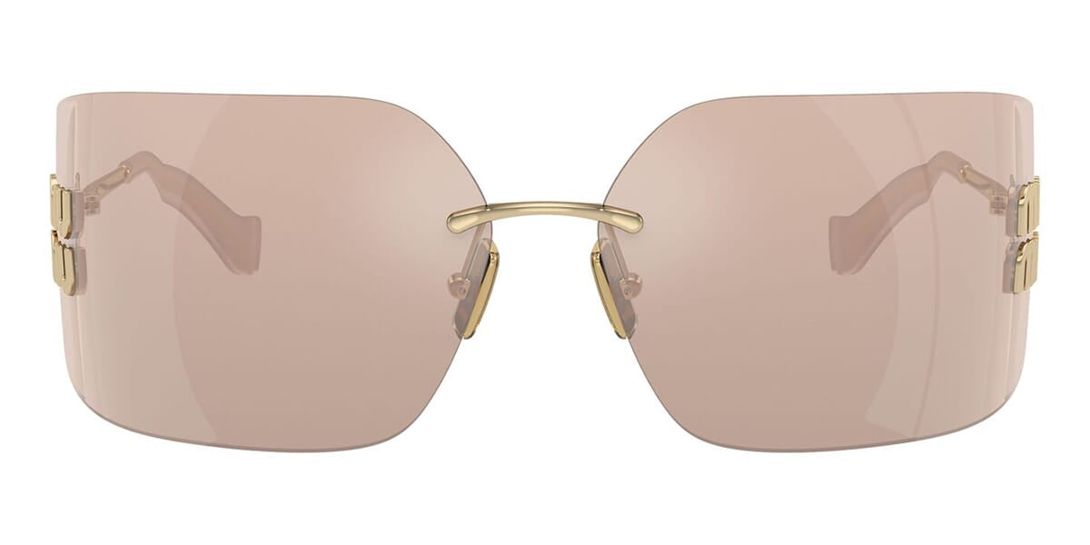 Miu Miu Rimless Runway MU 54YS ZVN20F Sunglasses