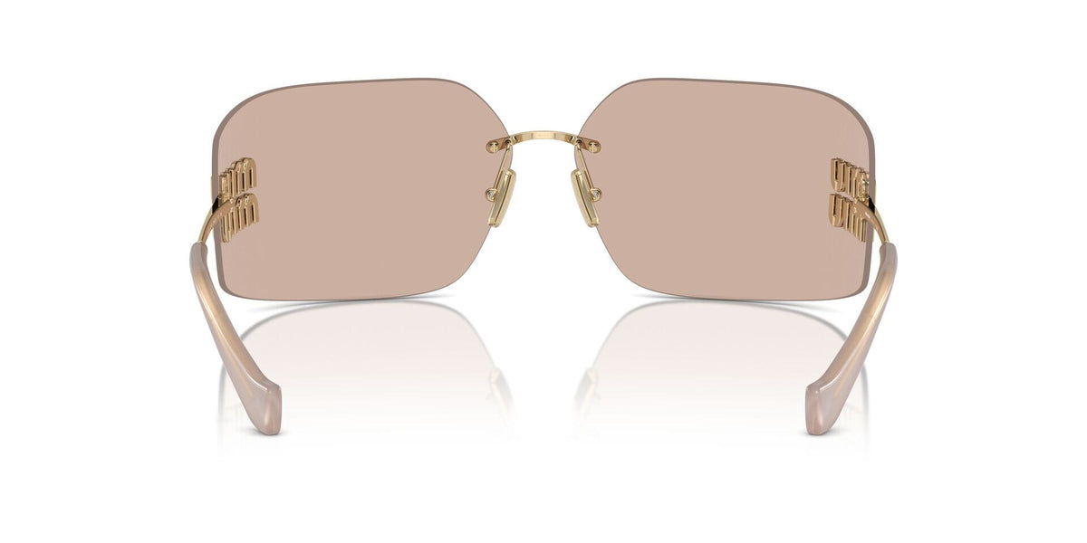Miu Miu Rimless Runway MU 54YS ZVN20F Sunglasses