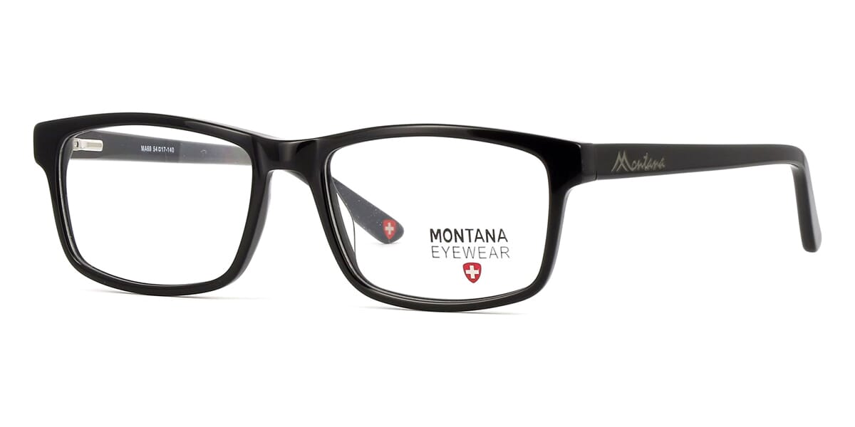 Montana Optical MA69 Black Glasses