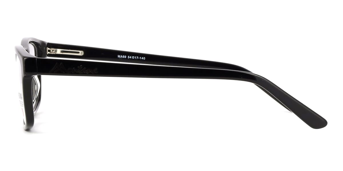 Montana Optical MA69 Black Glasses