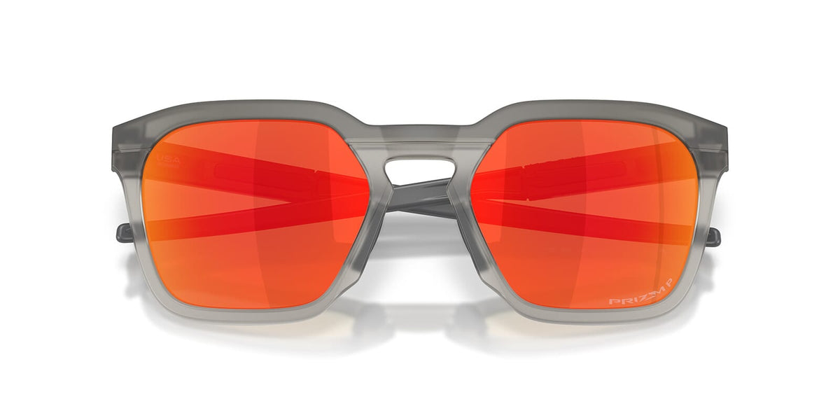 Oakley Hstn Sq 2.0 OO9555 06 Prizm Polarised Sunglasses