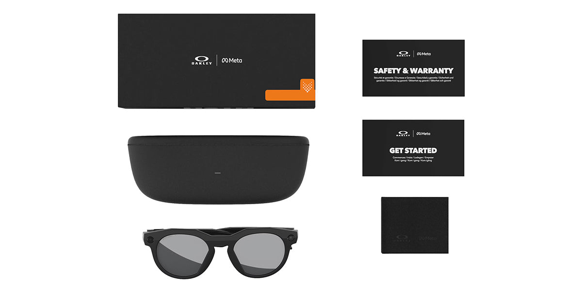 Oakley Meta Hstn OW8002 03 Prizm Polarised Smart Glasses - As Seen On Fernando Alonso & Mo Farah