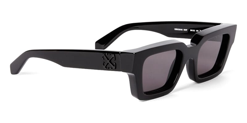 off-white eyewear サングラス Off-White Virgil OERI126-L 1307 with Black Logo Sunglasses - US