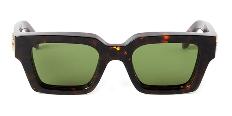 Off-White Virgil OERI126-M 6055 with Gold Logo Sunglasses