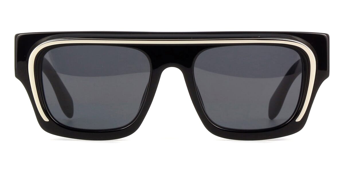 Palm Angels Black Salton Sunglasses