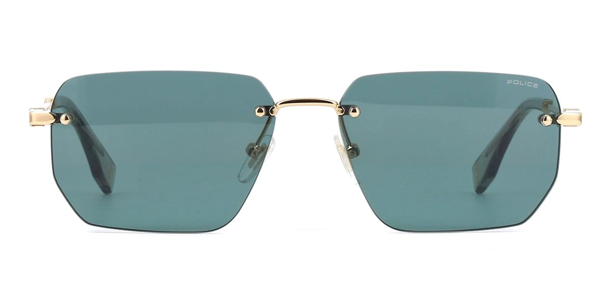 Police Force 8 SPLQ89 0300 Sunglasses - US