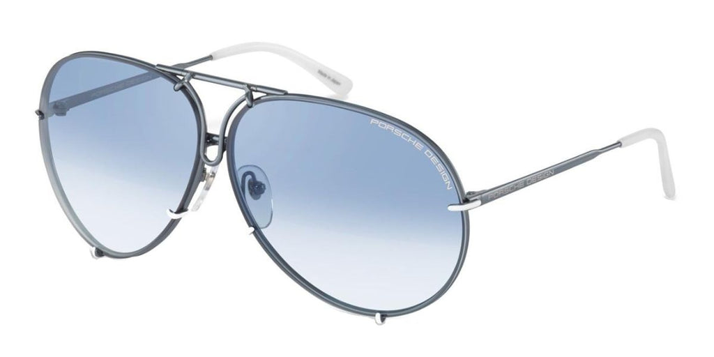 Porsche Design 8478 L Blue Frost with Blue Gradient Lenses
