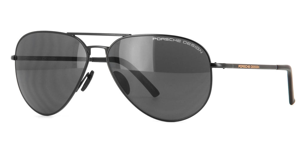 Porsche Design 8508 D Matte Black Aviators