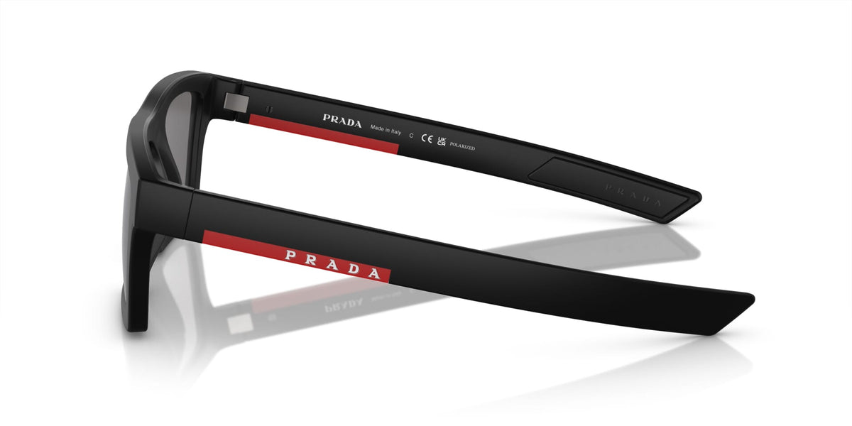 Prada Linea Rossa PS 02ZSU 1BO02G Polarised Sunglasses