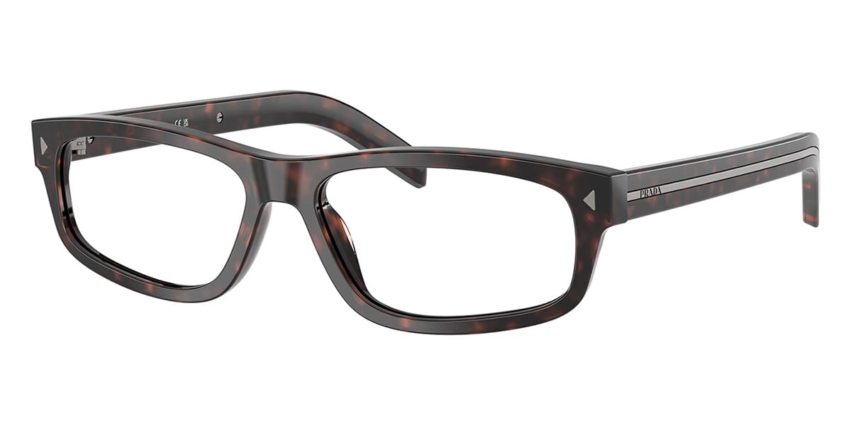 prada goggle glasses Prada PR B02V 17N1O1 Root Havana