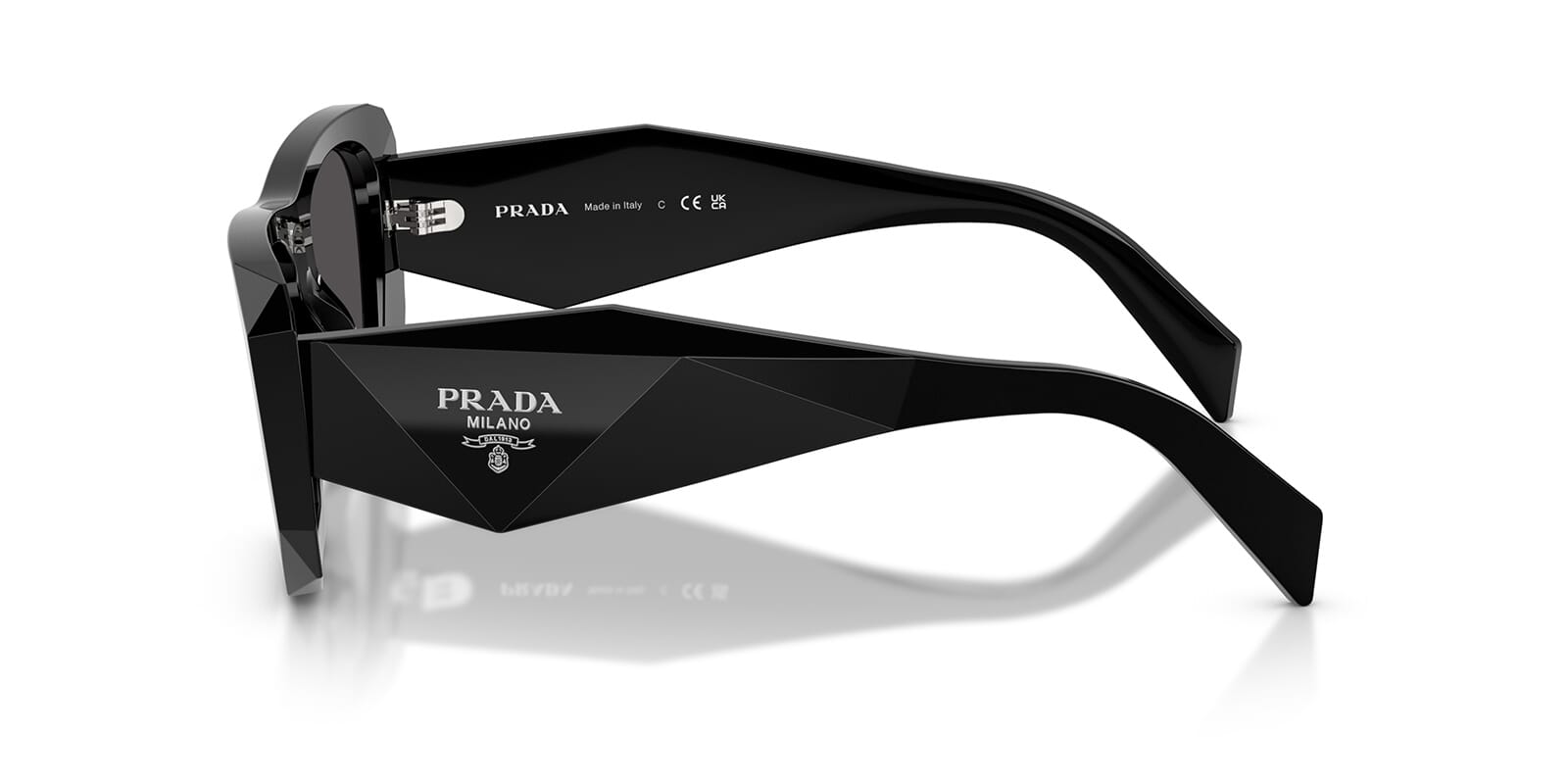 PRADA バケハ 黒 ブラック ファブリック バケットハット | PRADA - 日本