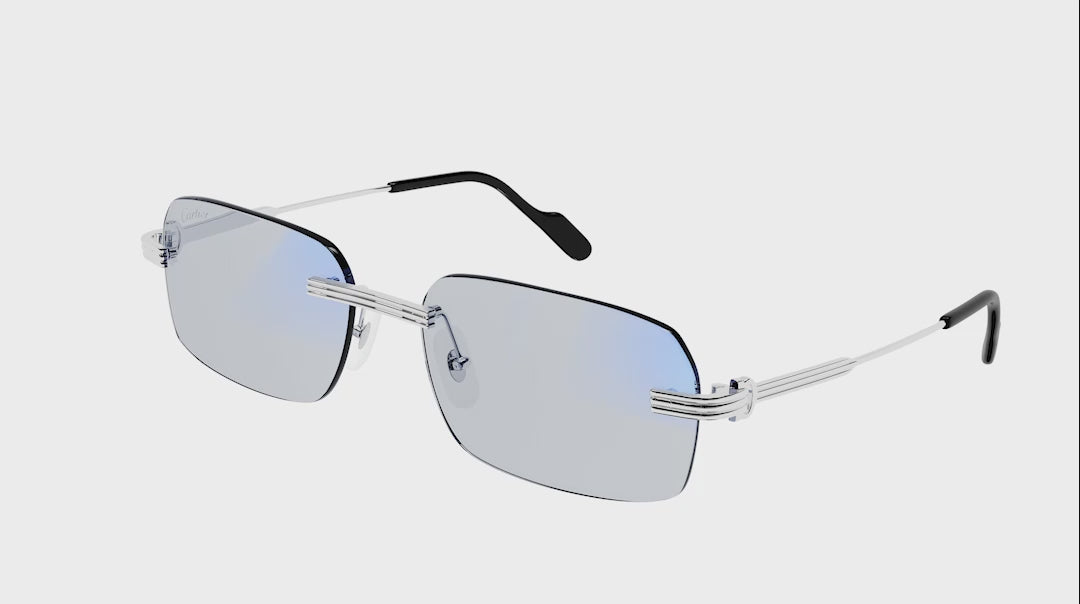 Cartier CT0271S 005 Blue & Beyond - As Seen On D.C. Young Fly