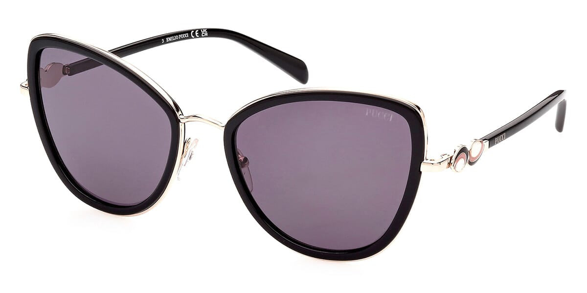 Emilio Pucci Women's Black Sunglasses