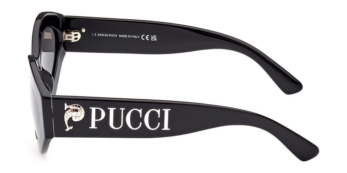 Emilio Pucci EP0208 01A Shiny Black