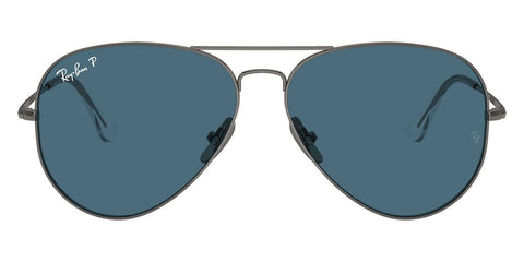 Ray-Ban Aviator Titanium RB 8089 165/S2 Polarised Sunglasses