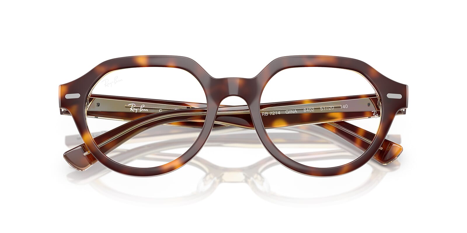 Ray Ban R&b 8402 Ray-Ban Gina RB 7214 8402 Glasses - US