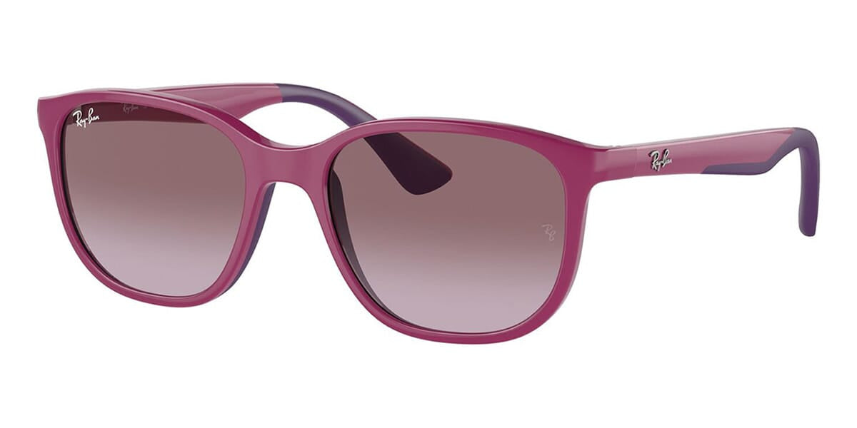 Ray Ban Emma Violet purple sunglasses RB4167 Ray-Ban Emma RB4167 847/68-59 Light Brown Top Transparent  main image 3